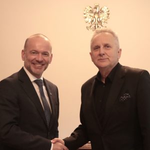 Wizyta Wiceministra Kultury i Dziedzictwa Narodowego Sławomira Rogowskiego w AST | 09.05.2025 r.